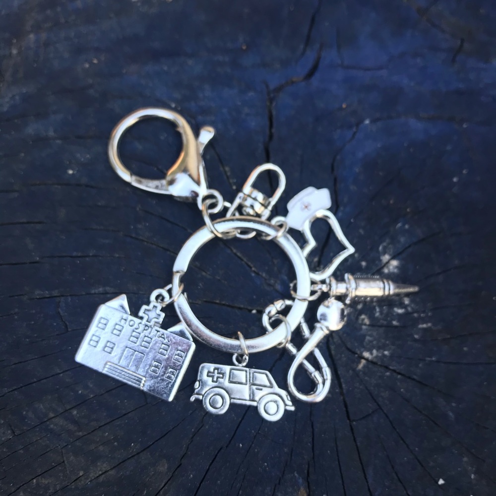 Fathers Day gift Nurse/Doctor keychain - Picture 8 of 8